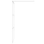 Transparente Duschwand aus weißem ESG-Glas, 90 x 195 cm von , Duschwände und Duschwände - Ref: Foro24-152121, Preis: 144,29 €...