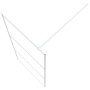 Transparent white ESG glass shower screen 90x195 cm by , Shower walls and screens - Ref: Foro24-152121, Price: 144,18 €, Disc...
