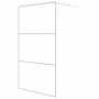 Transparente Duschwand aus weißem ESG-Glas, 115 x 195 cm von , Duschwände und Duschwände - Ref: Foro24-152123, Preis: 165,35 ...