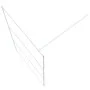 Transparent white ESG glass shower screen 115x195 cm by , Shower walls and screens - Ref: Foro24-152123, Price: 165,31 €, Dis...