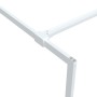 Transparente Duschwand aus weißem ESG-Glas, 115 x 195 cm von , Duschwände und Duschwände - Ref: Foro24-152123, Preis: 167,98 ...