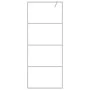 Silver transparent ESG glass shower screen 80x195 cm by , Shower walls and screens - Ref: Foro24-152135, Price: 133,80 €, Dis...