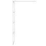 Silver transparent ESG glass shower screen 80x195 cm by , Shower walls and screens - Ref: Foro24-152135, Price: 133,80 €, Dis...