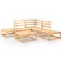 Gartenmöbel-Set 6-teilig aus massivem Kiefernholz von , Gartensets - Ref: Foro24-3075499, Preis: 320,57 €, Rabatt: %