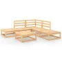 Juego de muebles de jardín 6 piezas madera maciza de pino de , Conjuntos de jardín - Ref: Foro24-3075499, Precio: 306,82 €, D...
