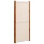 Cream white 3-panel divider screen 210x180 cm by , Room dividers - Ref: Foro24-319183, Price: 105,10 €, Discount: %