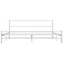 Bettgestell aus weißem Metall, 180 x 200 cm von , Betten und Lattenroste - Ref: Foro24-284697, Preis: 117,49 €, Rabatt: %