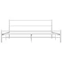Estructura de cama de metal blanca 180x200 cm de , Camas y somieres - Ref: Foro24-284697, Precio: 115,83 €, Descuento: %