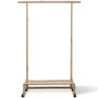 Bamboo Clothes Rack by vidaXL, Dresser Organizers and Bar Hangers - Ref: Foro24-242496, Price: 80,19 €, Discount: %