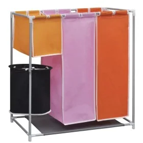 3-teiliger Wäschekorb mit Wascheimer von vidaXL, Wäschekörbe - Ref: Foro24-242058, Preis: 31,04 €, Rabatt: %