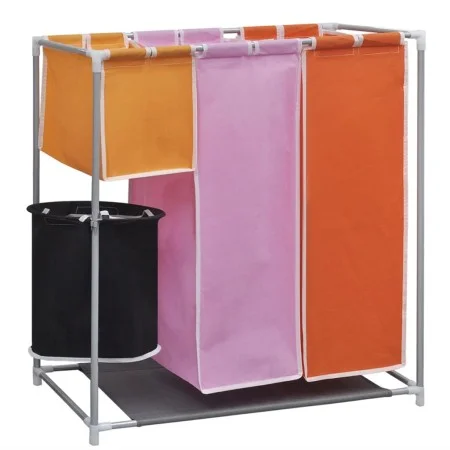 3-teiliger Wäschekorb mit Wascheimer von vidaXL, Wäschekörbe - Ref: Foro24-242058, Preis: 31,04 €, Rabatt: %