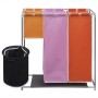 3-teiliger Wäschekorb mit Wascheimer von vidaXL, Wäschekörbe - Ref: Foro24-242058, Preis: 34,69 €, Rabatt: %