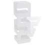 Paragüero cuadrado soporte de bastones acero blanco 48,5 cm de vidaXL, Paragüeros - Ref: Foro24-242470, Precio: 32,39 €, Desc...