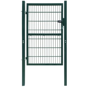 Grünes individuelles 2D-Zauntor 106x170 cm von vidaXL, Gartentore - Ref: Foro24-141749, Preis: 196,58 €, Rabatt: %