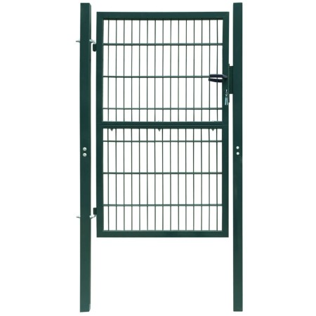 Green individual 2D fence gate 106x170 cm by vidaXL, garden gates - Ref: Foro24-141749, Price: 196,58 €, Discount: %