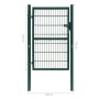 Green individual 2D fence gate 106x170 cm by vidaXL, garden gates - Ref: Foro24-141749, Price: 196,58 €, Discount: %