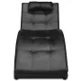 Divan with black faux leather pillow by vidaXL, Daybeds - Ref: Foro24-242216, Price: 207,12 €, Discount: %