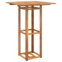 High terrace table solid acacia wood 75x75x110 cm by , Garden tables - Ref: Foro24-319187, Price: 126,88 €, Discount: %