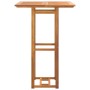 High terrace table solid acacia wood 75x75x110 cm by , Garden tables - Ref: Foro24-319187, Price: 126,88 €, Discount: %