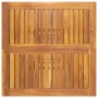 High terrace table solid acacia wood 75x75x110 cm by , Garden tables - Ref: Foro24-319187, Price: 126,88 €, Discount: %
