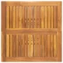 High terrace table solid acacia wood 75x75x110 cm by , Garden tables - Ref: Foro24-319187, Price: 126,88 €, Discount: %