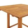 Mesa alta de terraza madera maciza de acacia 75x75x110 cm de , Mesas de jardín - Ref: Foro24-319187, Precio: 124,29 €, Descue...