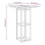 High terrace table solid acacia wood 75x75x110 cm by , Garden tables - Ref: Foro24-319187, Price: 126,88 €, Discount: %