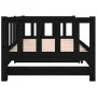 Sofá cama extraíble madera maciza de pino negro 2x(90x190) cm de , Camas y somieres - Ref: Foro24-814668, Precio: 176,76 €, D...