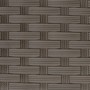 L-shaped sofa with brown synthetic rattan cushions by , Outdoor sofas - Ref: Foro24-318583, Price: 195,45 €, Discount: %