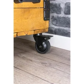 Mac Lean Swivel wheels with brake 4 units black 75 mm by , Material handling - Ref: Foro24-444088, Price: 36,83 €, Discount: %