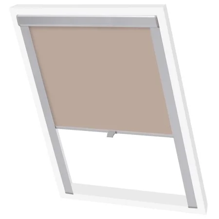 Roll-up blackout blind in beige 206 by vidaXL, Blinds and blinds - Ref: Foro24-131250, Price: 42,18 €, Discount: %