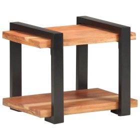 Solid acacia wood bedside table 50x40x40 cm by vidaXL, Nightstands - Ref: Foro24-320492, Price: 71,87 €, Discount: %