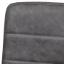 Freischwinger Esszimmerstühle 2 Einheiten Kunstleder grau von vidaXL, Essstühle - Ref: Foro24-242286, Preis: 180,14 €, Rabatt: %
