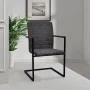 Cantilever dining chairs 2 units synthetic leather gray by vidaXL, dining chairs - Ref: Foro24-242286, Price: 180,14 €, Disco...