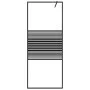 Mampara de ducha vidrio ESG transparente negro 80x195 cm de , Paredes y mamparas de ducha - Ref: Foro24-152145, Precio: 148,6...