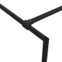 Transparente Duschwand aus schwarzem ESG-Glas, 100 x 195 cm von , Duschwände und Duschwände - Ref: Foro24-152147, Preis: 185,...
