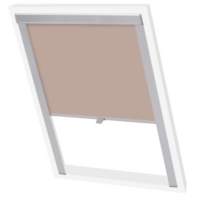 Persiana opaca enrollable beige C04