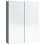 Anthracite gray MDF bathroom mirror cabinet 60x15x75 cm by , bathroom vanities - Ref: Foro24-331529, Price: 142,03 €, Discoun...
