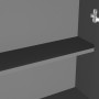 Anthracite gray MDF bathroom mirror cabinet 60x15x75 cm by , bathroom vanities - Ref: Foro24-331529, Price: 142,03 €, Discoun...