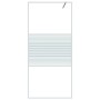 Transparent white ESG glass shower screen 90x195 cm by , Shower walls and screens - Ref: Foro24-152151, Price: 153,25 €, Disc...