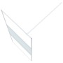 Transparent white ESG glass shower screen 90x195 cm by , Shower walls and screens - Ref: Foro24-152151, Price: 153,25 €, Disc...