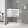 Transparente Duschwand aus weißem ESG-Glas, 115 x 195 cm von , Duschwände und Duschwände - Ref: Foro24-152153, Preis: 167,66 ...