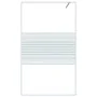Transparente Duschwand aus weißem ESG-Glas, 115 x 195 cm von , Duschwände und Duschwände - Ref: Foro24-152153, Preis: 170,69 ...
