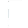 Transparente Duschwand aus weißem ESG-Glas, 115 x 195 cm von , Duschwände und Duschwände - Ref: Foro24-152153, Preis: 167,66 ...