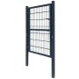 Individuelles 2D-Zauntor Anthrazitgrau 106x210 cm von vidaXL, Gartentore - Ref: Foro24-141744, Preis: 198,59 €, Rabatt: %