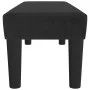 Black velvet bench 100x30x30 cm by , Banks - Ref: Foro24-346668, Price: 56,87 €, Discount: %
