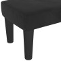 Banco de terciopelo negro 100x30x30 cm de , Bancos - Ref: Foro24-346668, Precio: 47,29 €, Descuento: %