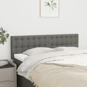 Headboards 2 units dark gray fabric 72x5x78/88 cm by , Headboards and footboards - Ref: Foro24-346457, Price: 66,16 €, Discou...