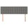 Headboards 2 units dark gray fabric 72x5x78/88 cm by , Headboards and footboards - Ref: Foro24-346457, Price: 66,16 €, Discou...