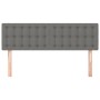 Kopfteile 2 Einheiten dunkelgrauer Stoff 72x5x78/88 cm von , Kopf- und Fußteile - Ref: Foro24-346457, Preis: 67,70 €, Rabatt: %
